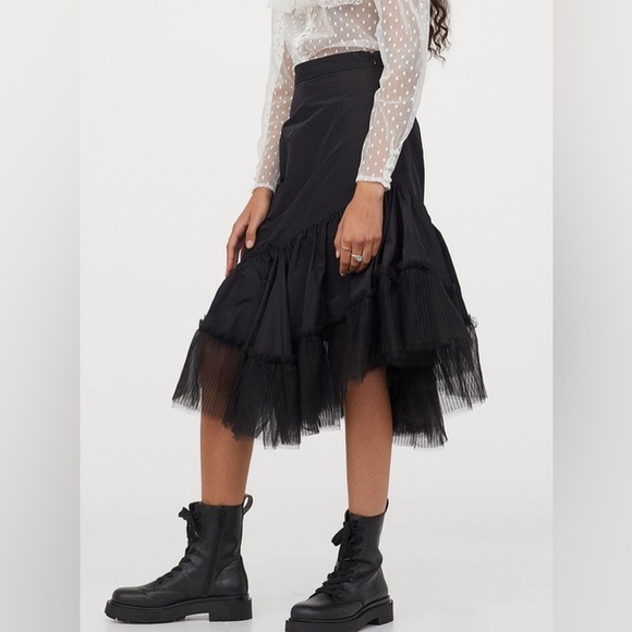 WICKED outfit! Sandra Mansour x H&M tulle high waist skirt - Picture 6 of 11